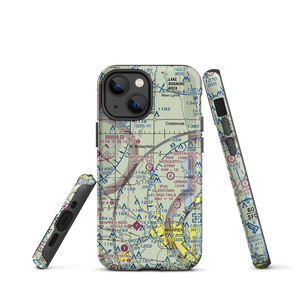 Bristol Airstrip (2OA1) VFR Sectional  Tough iPhone Case