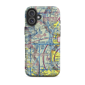 Britt Brown & Porter Ranch Airport (6FD6) VFR Sectional  Tough iPhone Case