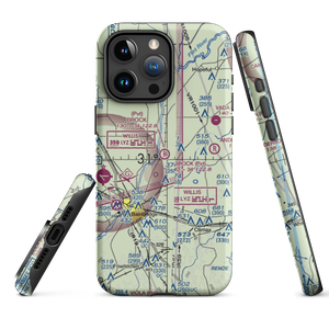 Brock Airpark (83GA) VFR Sectional  Tough iPhone Case