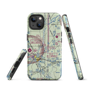 Brock Airpark (83GA) VFR Sectional  Tough iPhone Case