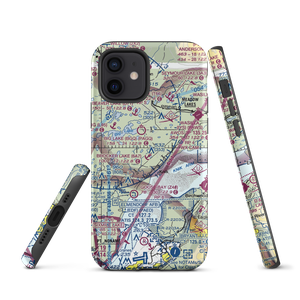 Brocker Lake Seaplane Base (6A7) VFR Sectional  Tough iPhone Case