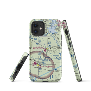 Broken Bow Airport (90F) VFR Sectional  Tough iPhone Case