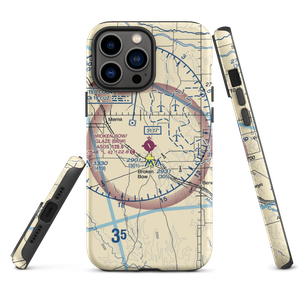 Broken Bow Municipal Airport (BBW) VFR Sectional  Tough iPhone Case