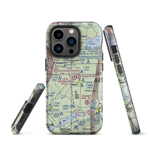 Broken Prop Airport (WI55) VFR Sectional  Tough iPhone Case