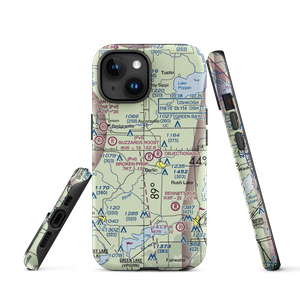 Broken Prop Airport (WI55) VFR Sectional  Tough iPhone Case