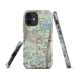 Broken Prop Airport (WI55) VFR Sectional  Tough iPhone Case
