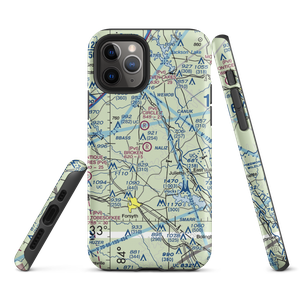 Broken Ranch Airport (GA76) VFR Sectional  Tough iPhone Case