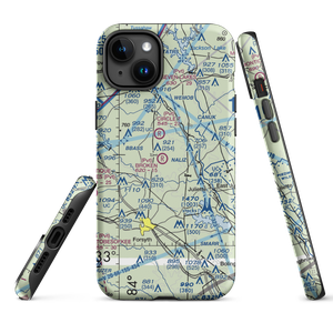 Broken Ranch Airport (GA76) VFR Sectional  Tough iPhone Case