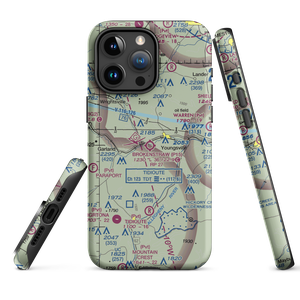 Brokenstraw Airport (P15) VFR Sectional  Tough iPhone Case