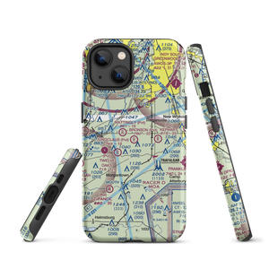 Bronson Airport (II93) VFR Sectional  Tough iPhone Case