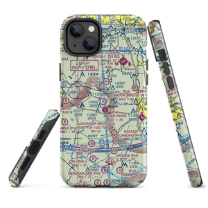 Brook Bridge Aerodrome (8GA9) VFR Sectional  Tough iPhone Case