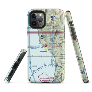 Brookings Airport (BOK) VFR Sectional  Tough iPhone Case