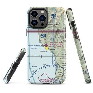 Brookings Airport (BOK) VFR Sectional  Tough iPhone Case