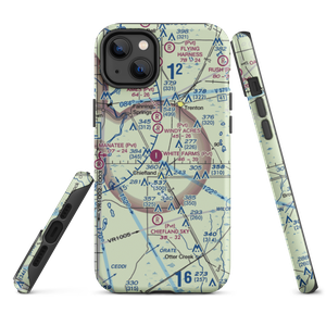 Brookins Air Strip (73FD) VFR Sectional  Tough iPhone Case