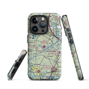 Brookline Airport (NH16) VFR Sectional  Tough iPhone Case