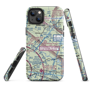 Brooklyn Airport (0VI1) VFR Sectional  Tough iPhone Case