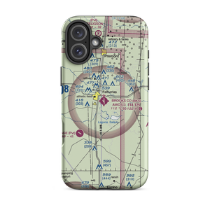 Brooks County Airport (BKS) VFR Sectional  Tough iPhone Case