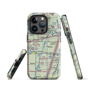 Brooks Ranch Airport (IL46) VFR Sectional  Tough iPhone Case