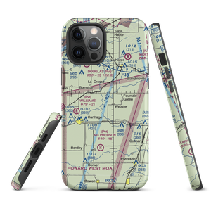 Brooks Ranch Airport (IL46) VFR Sectional  Tough iPhone Case