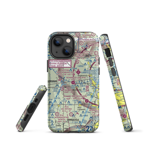 Brookville Air-Park Airport (I62) VFR Sectional  Tough iPhone Case