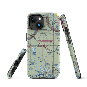 Brooten Municipal Airport (6D1) VFR Sectional  Tough iPhone Case