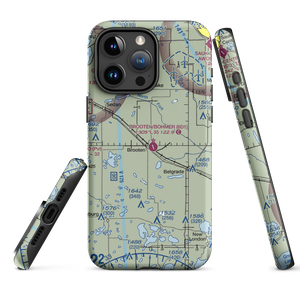 Brooten Municipal Airport (6D1) VFR Sectional  Tough iPhone Case