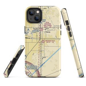 Brosius Field (9NE8) VFR Sectional  Tough iPhone Case