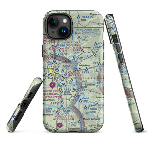 Brothers Aviation Airport (9OI8) VFR Sectional  Tough iPhone Case