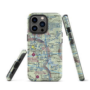 Brothers Aviation Airport (9OI8) VFR Sectional  Tough iPhone Case