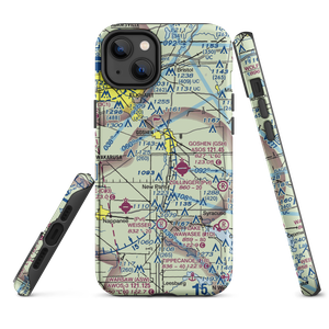 Brown Airport (35II) VFR Sectional  Tough iPhone Case