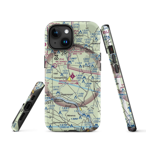 Brown County Airport (GEO) VFR Sectional  Tough iPhone Case