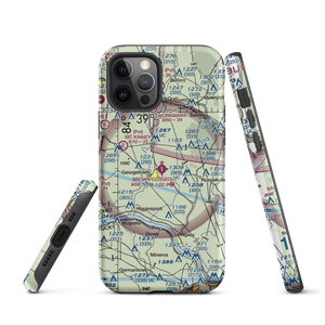 Brown County Airport (GEO) VFR Sectional  Tough iPhone Case