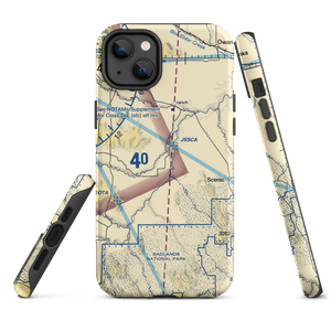 Brown Field (3SD3) VFR Sectional  Tough iPhone Case