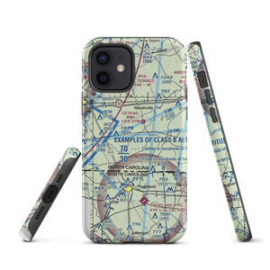 Brown Field (46NC) VFR Sectional  Tough iPhone Case