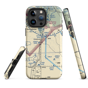 Brown Field (96TX) VFR Sectional  Tough iPhone Case