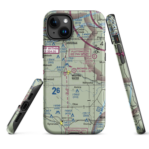 Browns Airport (EPG) VFR Sectional  Tough iPhone Case