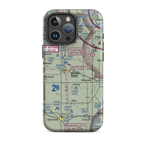 Browns Airport (EPG) VFR Sectional  Tough iPhone Case