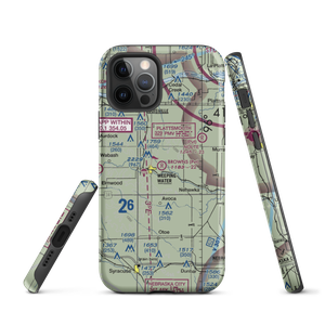 Browns Airport (NE69) VFR Sectional  Tough iPhone Case