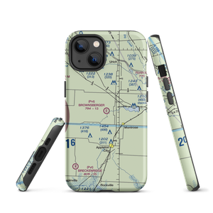 Brownsberger Airport (MO75) VFR Sectional  Tough iPhone Case