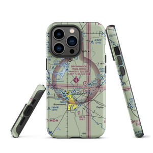 Brownwood Regional Airport (BWD) VFR Sectional  Tough iPhone Case