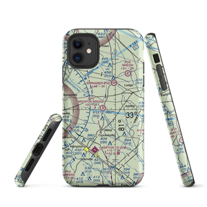 Broxton Bridge Plantation Airport (SC55) VFR Sectional  Tough iPhone Case