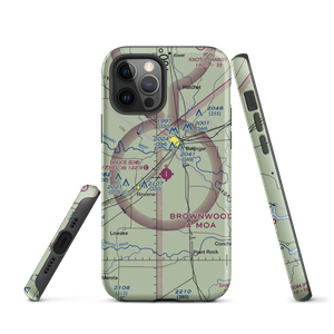 Bruce Field (E30) VFR Sectional  Tough iPhone Case