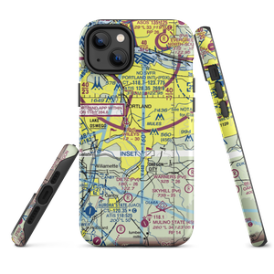 Bruce's Airport (07OR) VFR Sectional  Tough iPhone Case