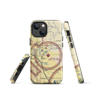 Bruch Ranch Airport (SD24) VFR Sectional  Tough iPhone Case