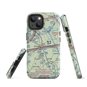 Brundidge Municipal Airport (60A) VFR Sectional  Tough iPhone Case