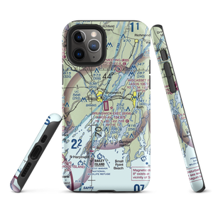 Brunswick Executive Airport (BXM) VFR Sectional  Tough iPhone Case