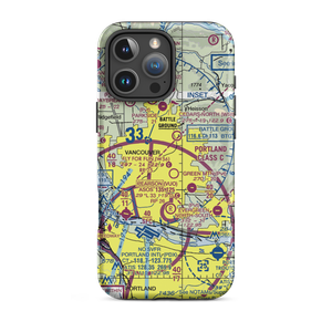 Brush Prairie Aerodrome (5WA9) VFR Sectional  Tough iPhone Case