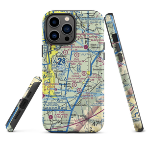 Bryan Airport (WN87) VFR Sectional  Tough iPhone Case