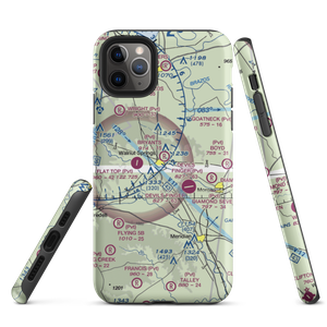 Bryant's Landing Airport (TS03) VFR Sectional  Tough iPhone Case