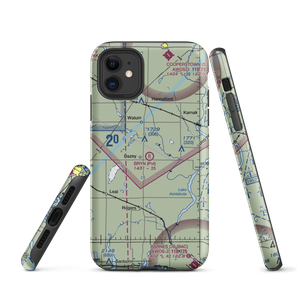 Bryn Airport (ND09) VFR Sectional  Tough iPhone Case